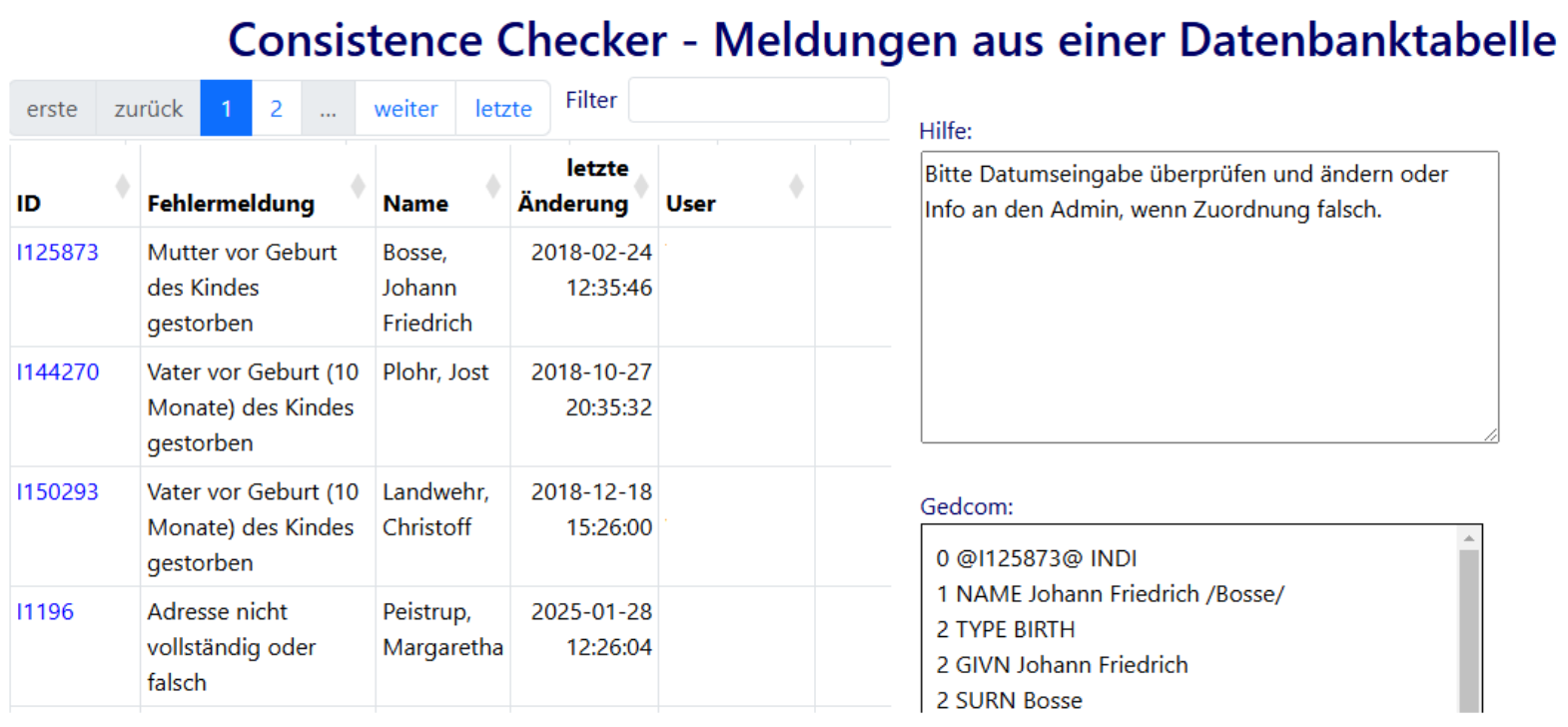 Hilfetool-Checker